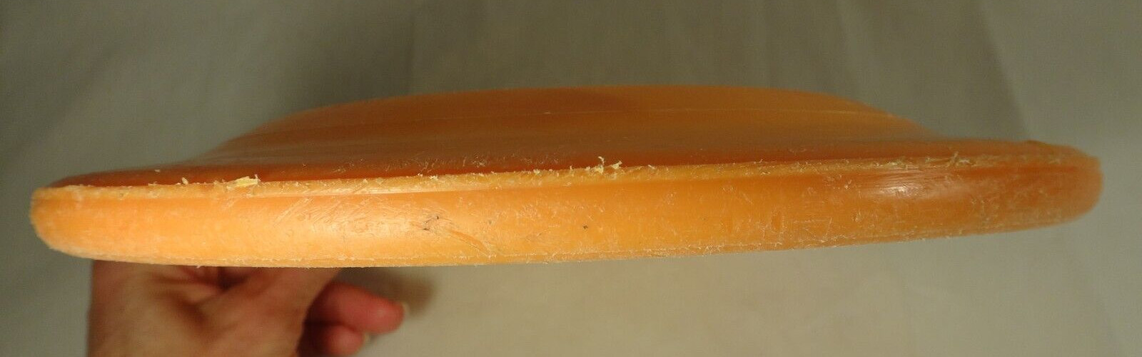 Vintage Zellerbach Paper Company Orange Frisbee Humphrey Flyer Crown Z Logging