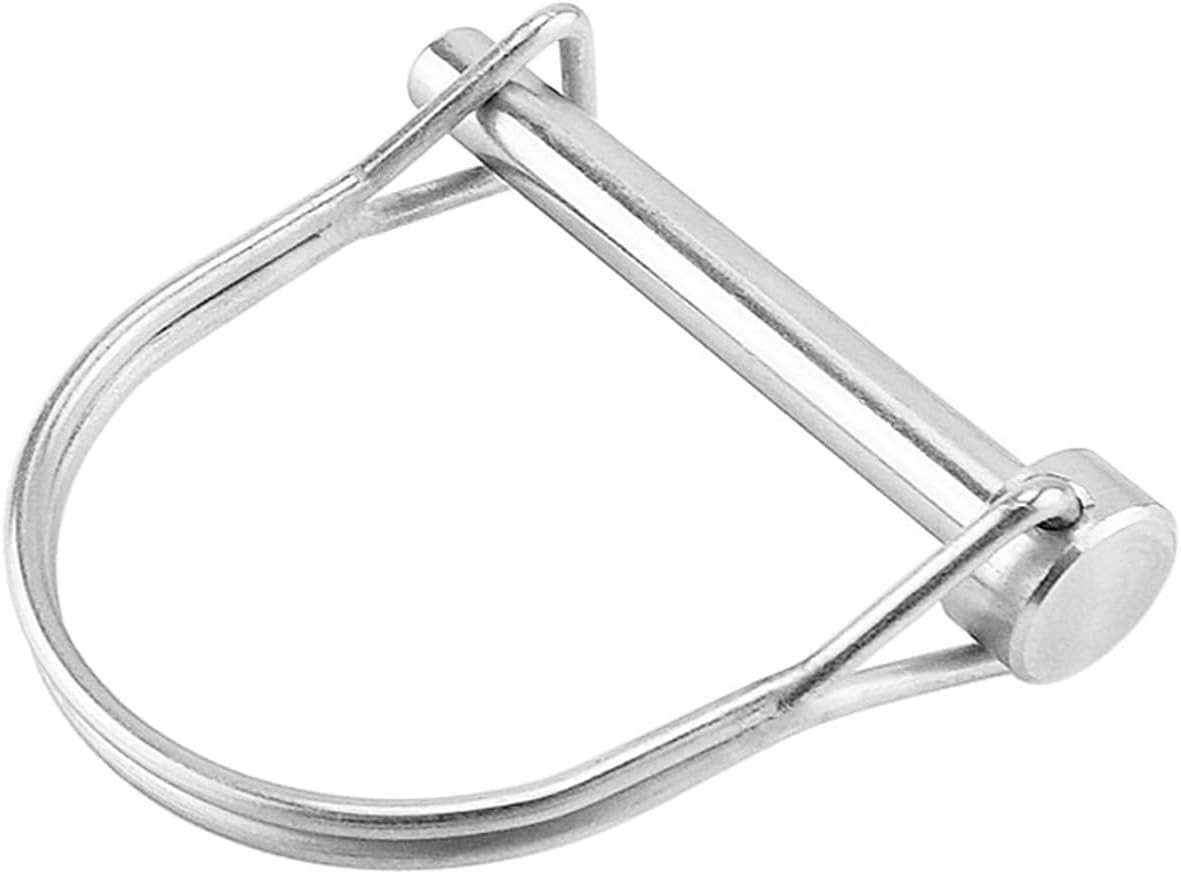 6 Pack 1/4×4 Inch Long Trailer Coupler Pin, Heavy Duty Towing Equipment Pin S…