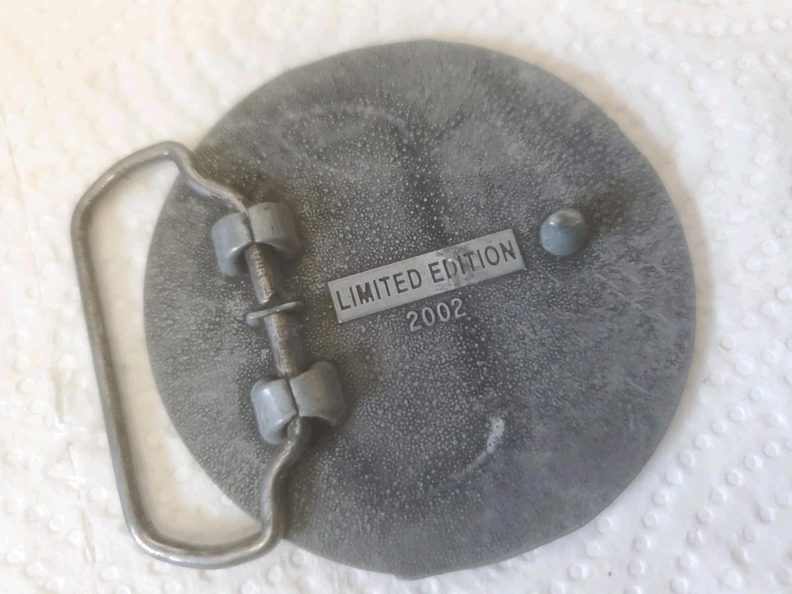Round Metal Belt Buckle Hy-capacity 1928 – 2000 Scratch Olson Farm Crop Sprayers