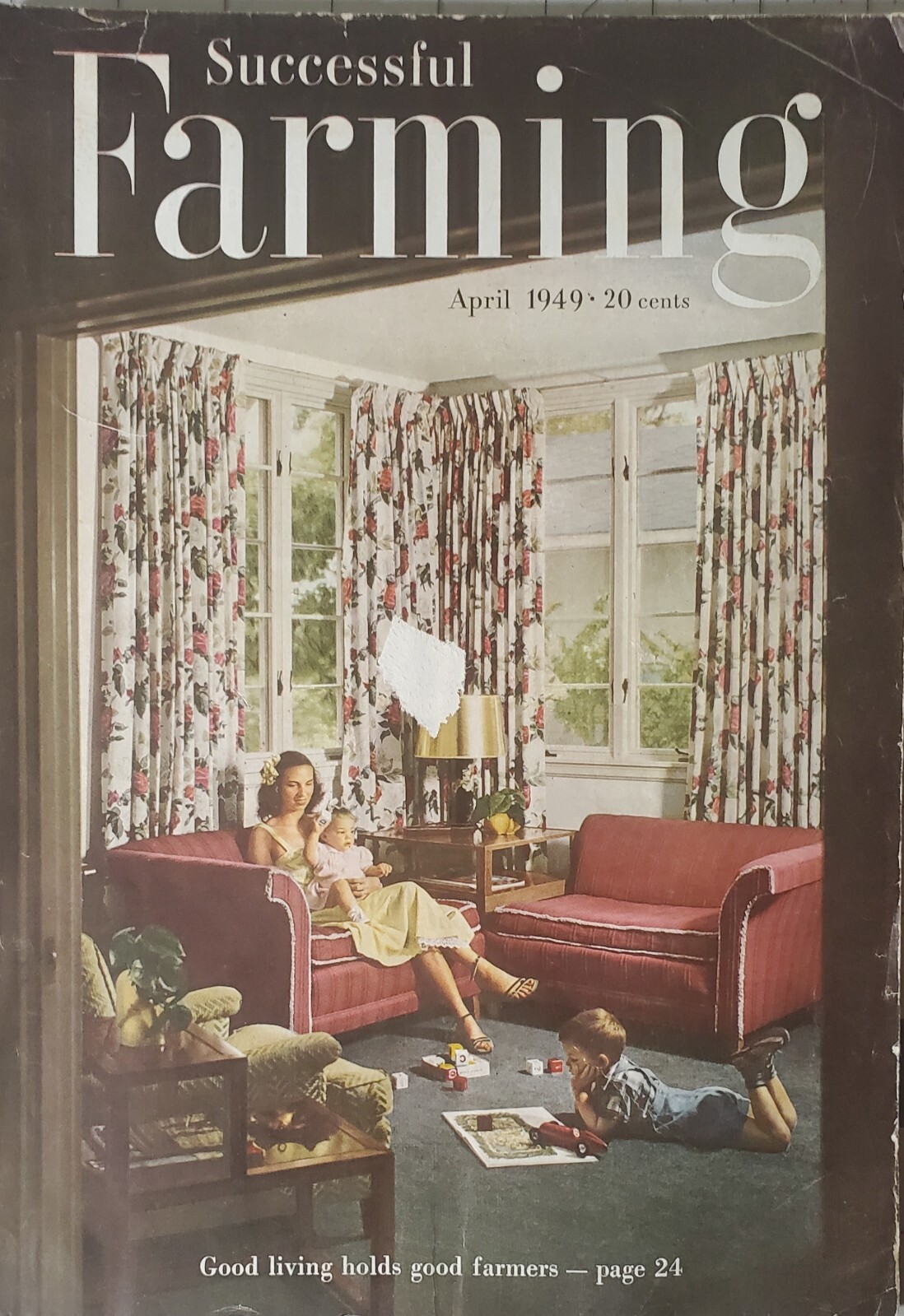 Successful Farming Magazine April 1949 Original