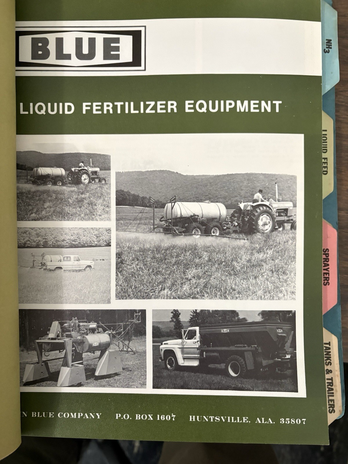 John Blue Farm Equipment Mfg. Vintage Set of 3 Catalogs w Brochures
