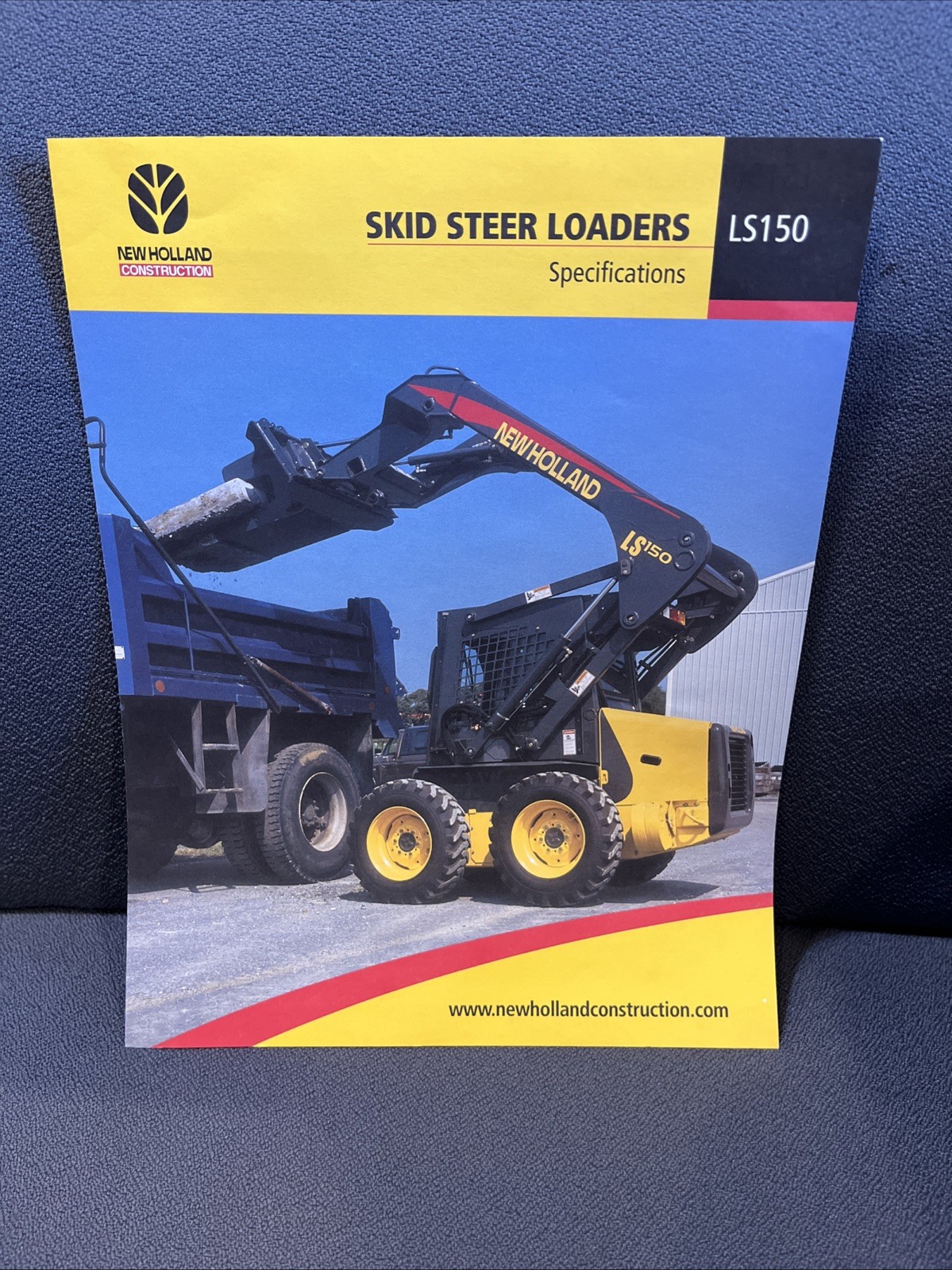 New Holland LS150 Skid Steer Sales Brochure