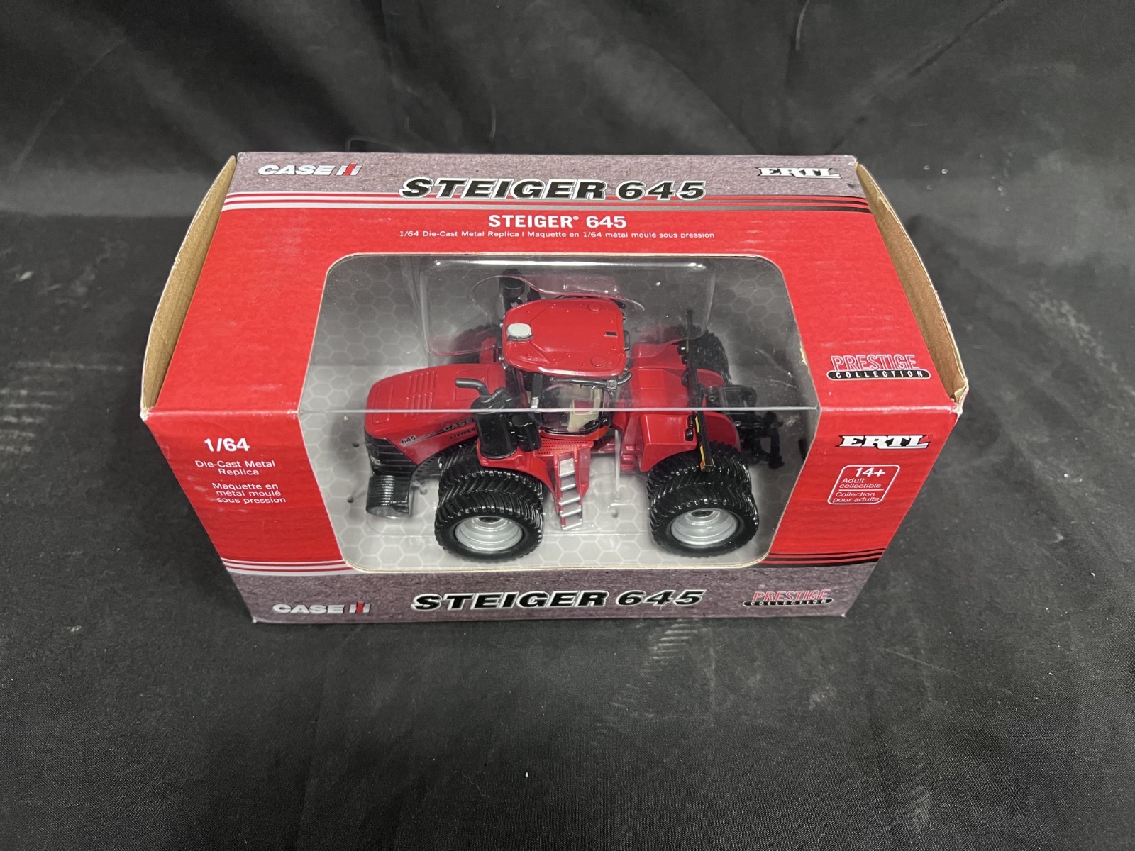 CASE IH STEIGER 645 1/64 SCALE DIE-CAST METAL REPLICA ZFN44370