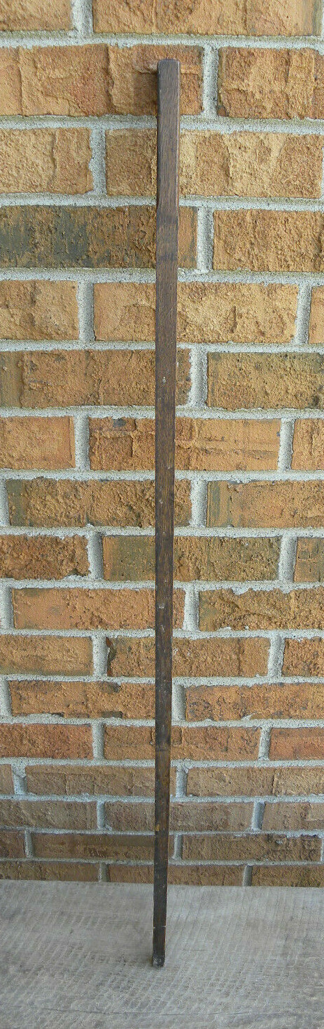 Antique Black Hawk Spreaders and Corn Planter Salesman Oak Wood Sample