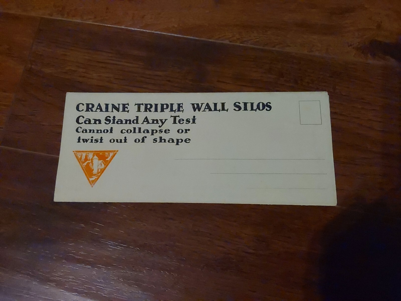 Craine Silo 1920s Advertising Brochure Lot Farm Building