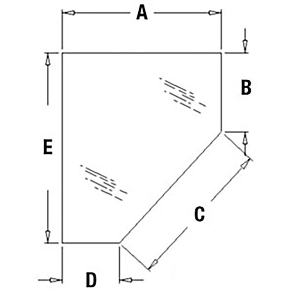 Cab Glass Door Lower – Right Hand Fits Case 590 580M 580 Super M 338428A1