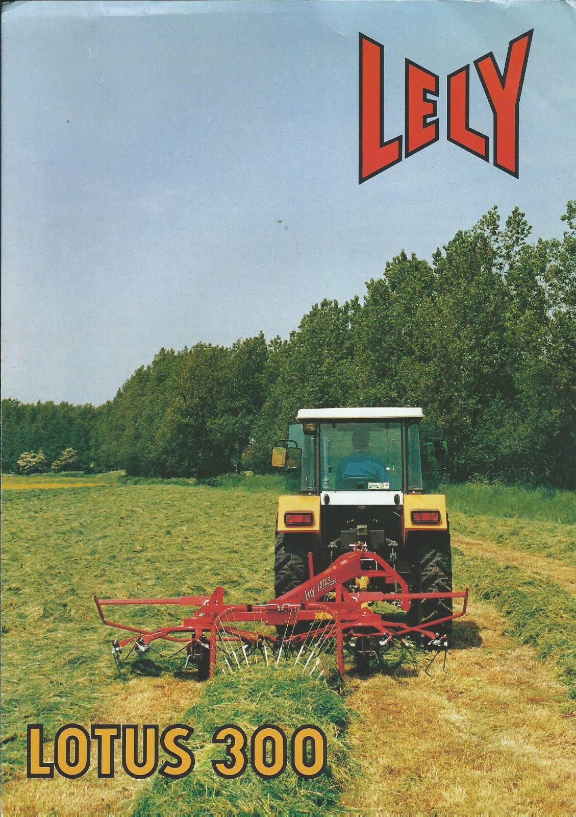 Farm Implement Brochure – Lely – Lotus 300 – Rotary Tedder Windrower (F7338)