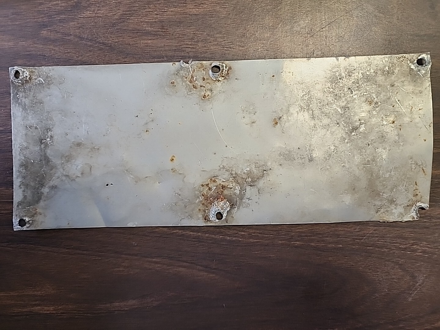 Vintage Graham Plow Metal ID Name Plate, Model S, S/N 51407