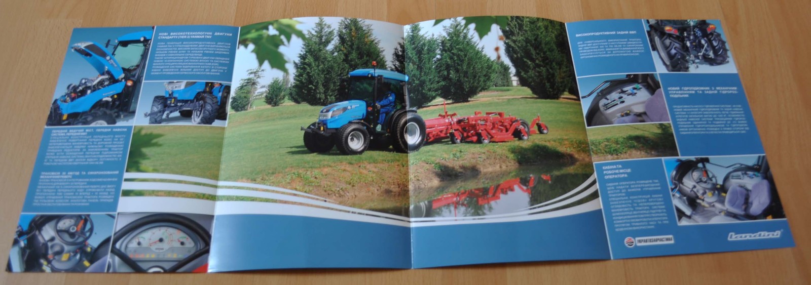 Landini Mistral Tractor Agriculture Brochure Prospekt