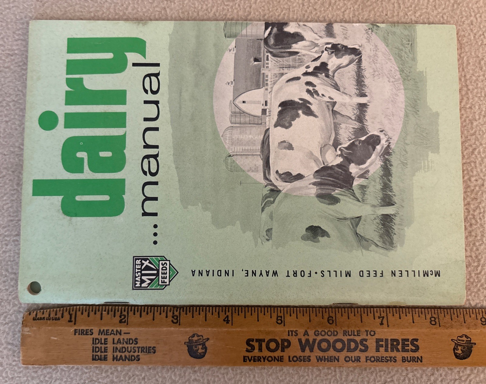 Vintage 1950 McMillen Feed Mill Management Manual for Dairy Cattle