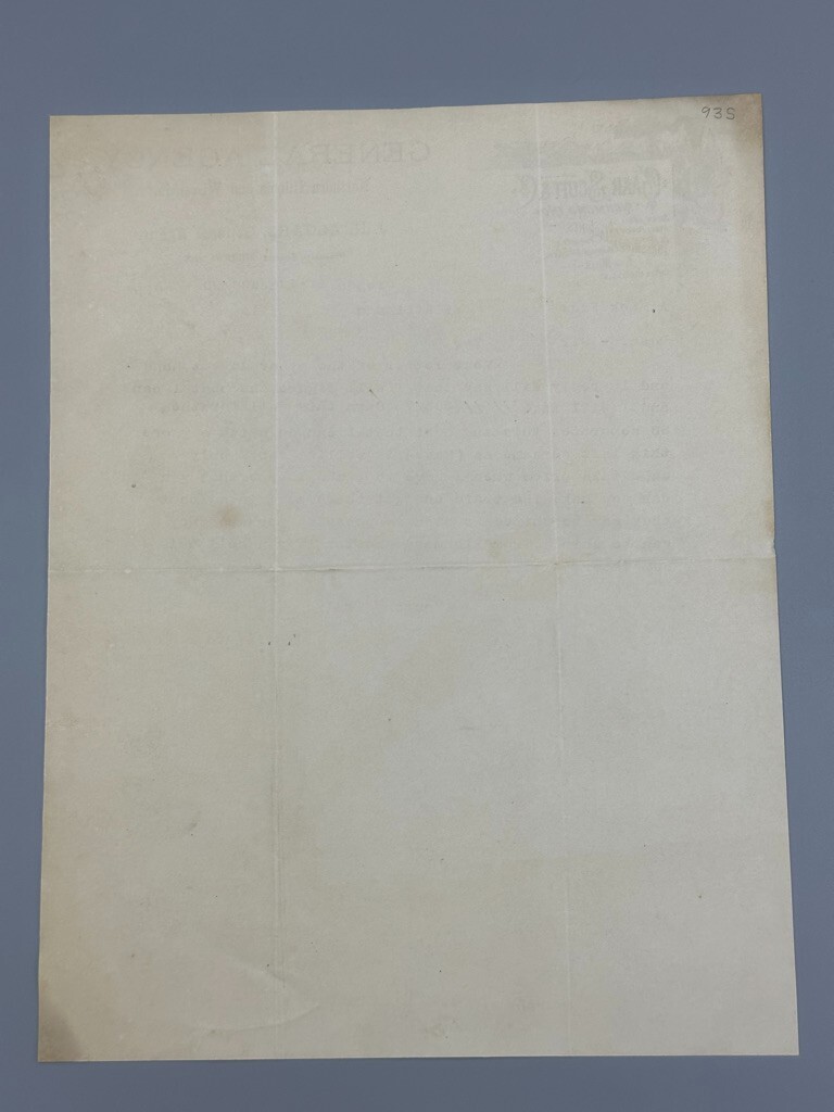1890 GAAR SCOTT & Co THRESHING MACHINES Engines FARM Advertising Letter Antique