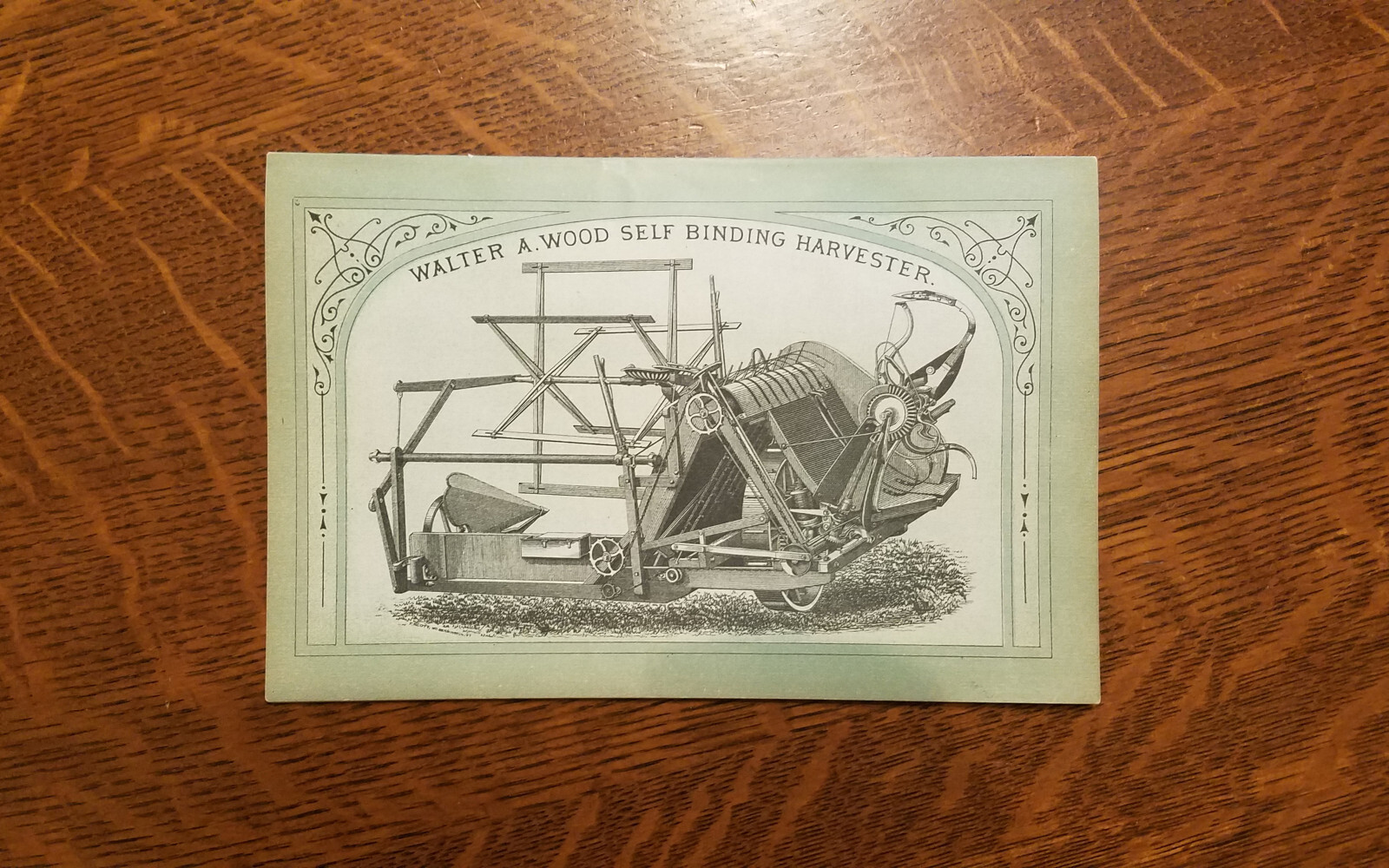 1878 Walter A. Wood Harvesting Machine Mower Reaper Catalog Brochure