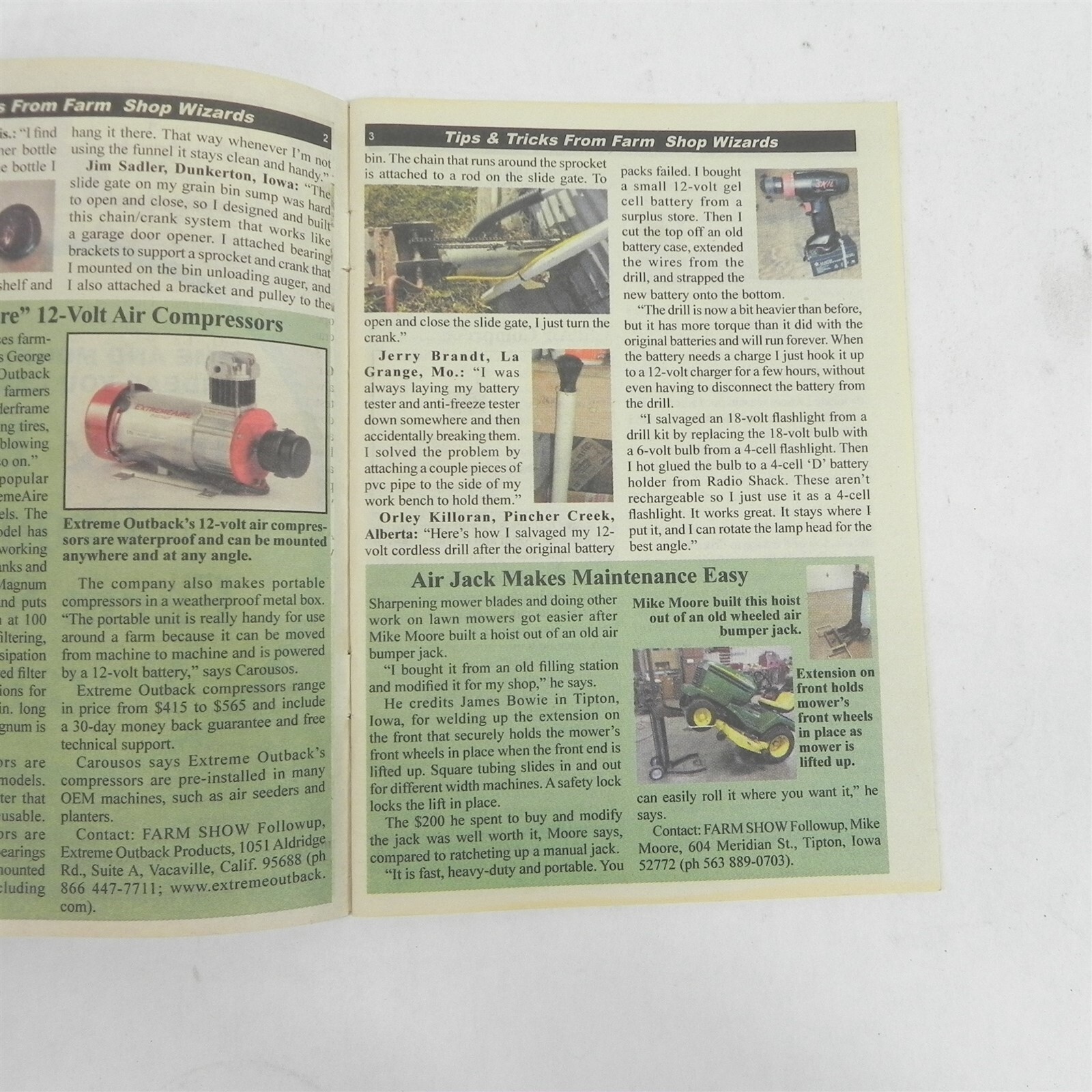 2015 FARM SHOW MAGAZINE TIPS & TRICKS FROM FARM SHOP WIZARDS MONEY SAVING