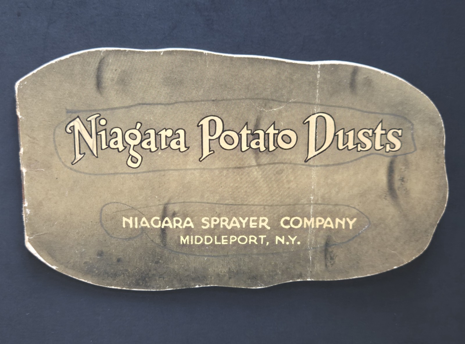 Niagara Potato Dusts Sprayer Company Dealer Booklet Pamphlet Middleport New York