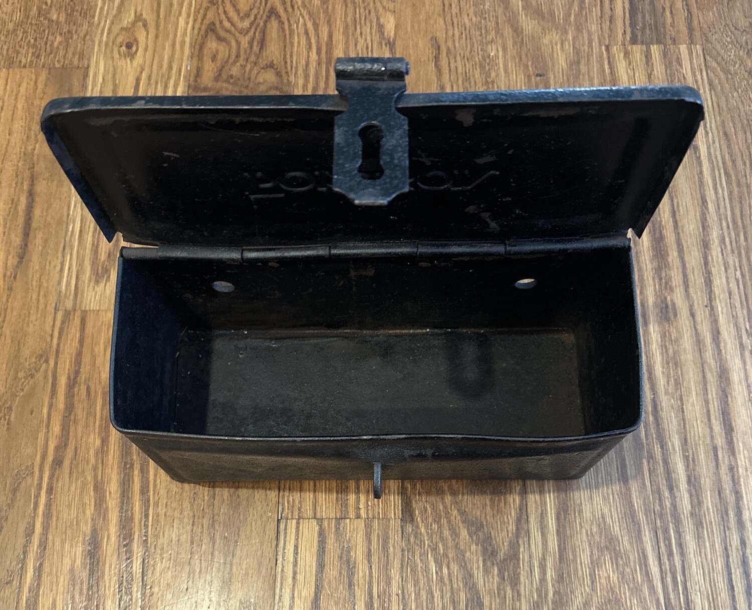 Fordson Tractor Tool Utility Box Antique Farm Collectible Embossed