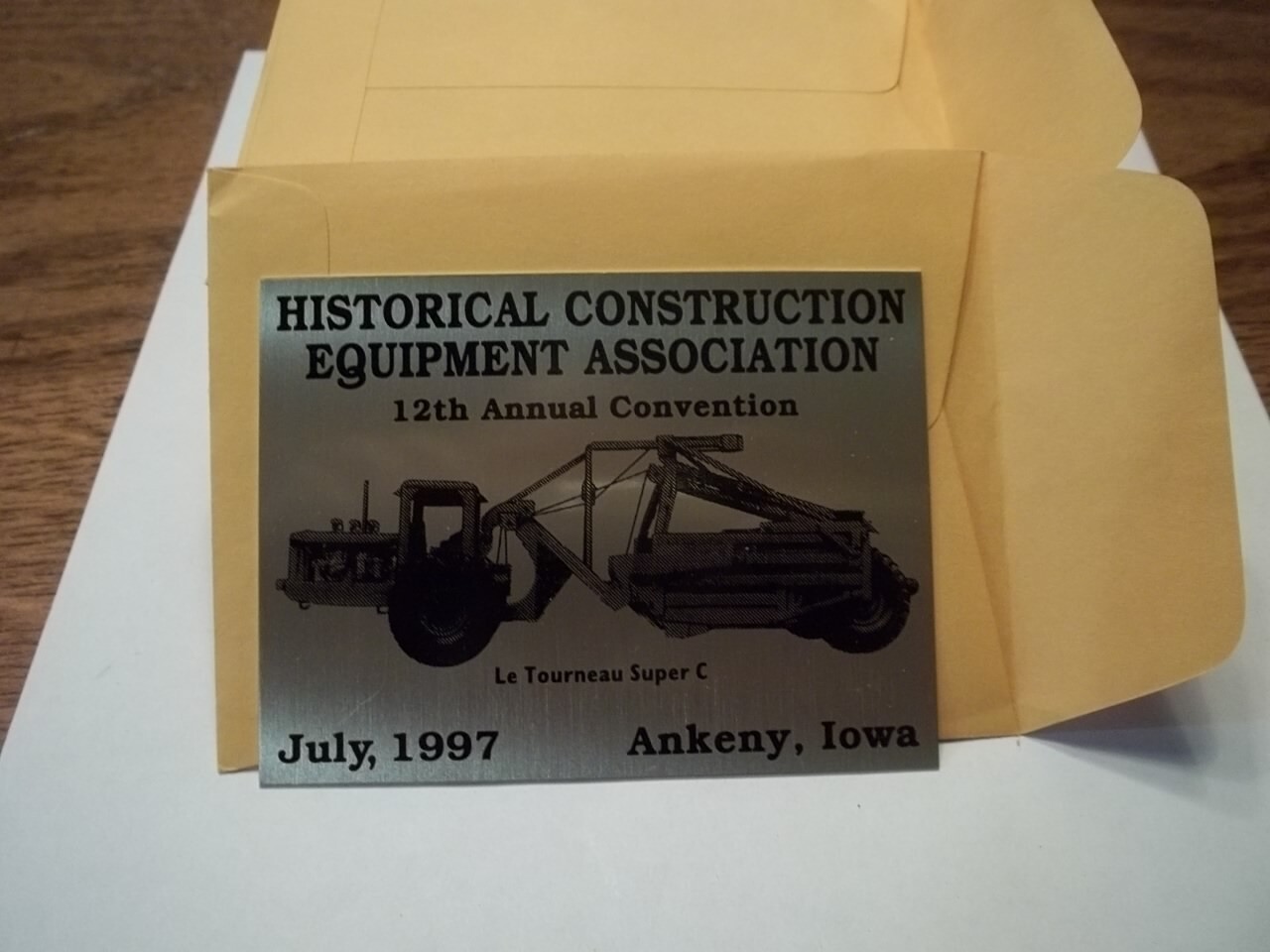1997 Historical Construction Equip Dealer Lot 34 Le Tourneau Super C Ankeny Iowa