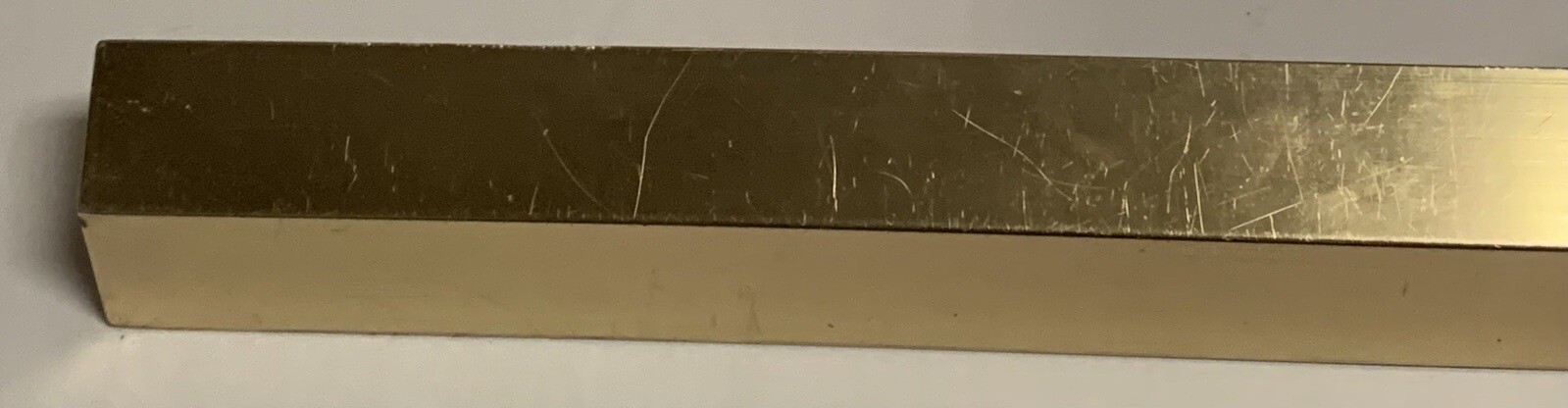 Vtg Reeder Equity 50th Anniversary Metal Ruler North Dakota ND Elevator Ag 1964