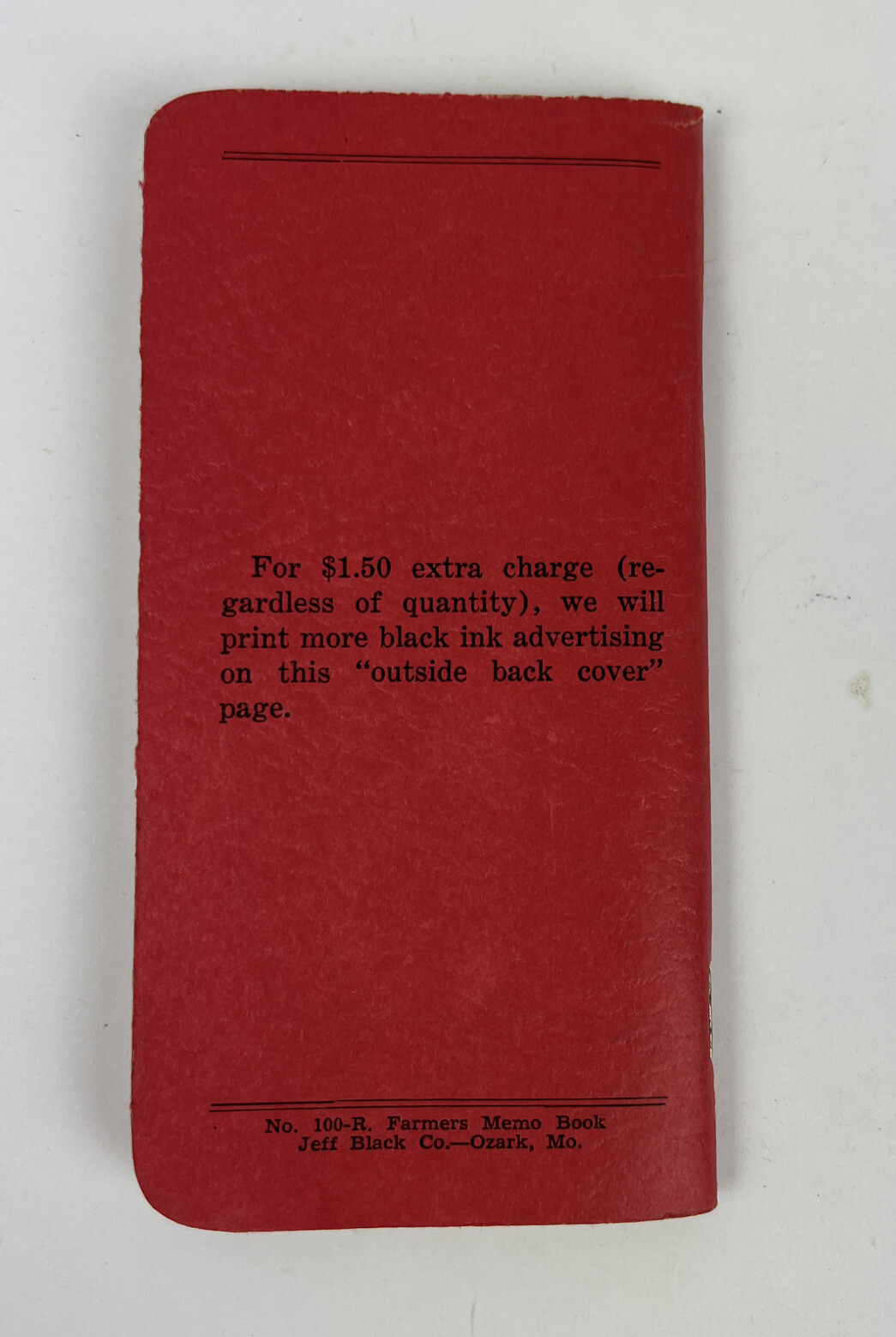 Vintage Advertising Farmers Memo Book Farm Progress Dempwolf’s Fertilizer 4 Lot