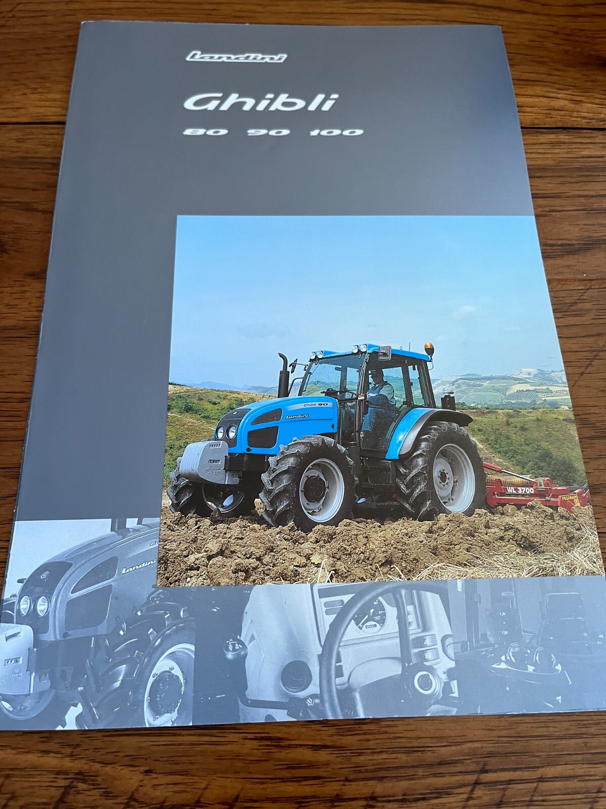 Landini Ghilbi 80 90 100 Tractor Brochure AMIL22
