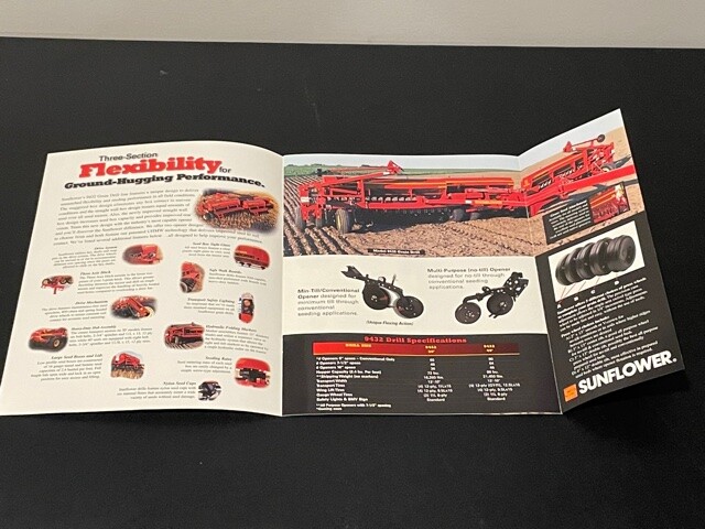 Sunflower Series 5000 Field Cultivator & 9000 Grain Drill Dealer&rsquo;s Brochure