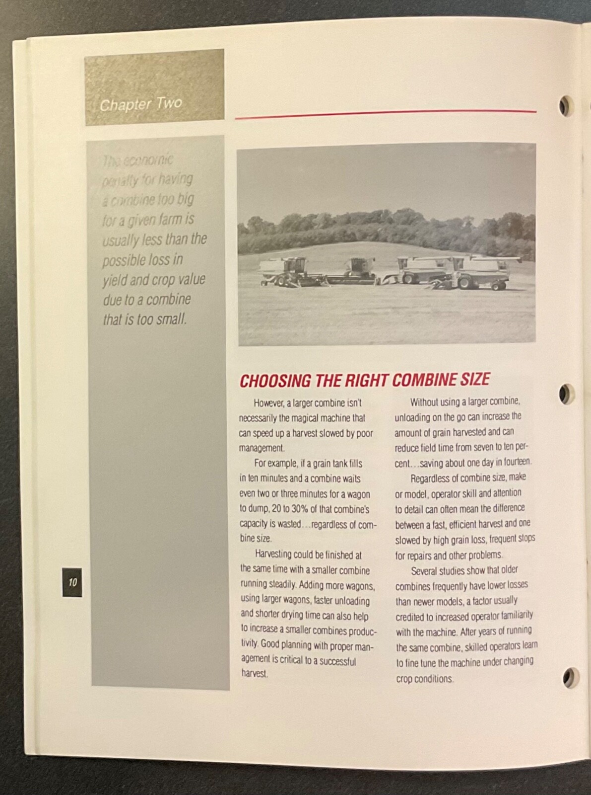 CASE-IH Salesman’s Brochure “A Guide to Harvesting Systems”. Rare Original. 1992