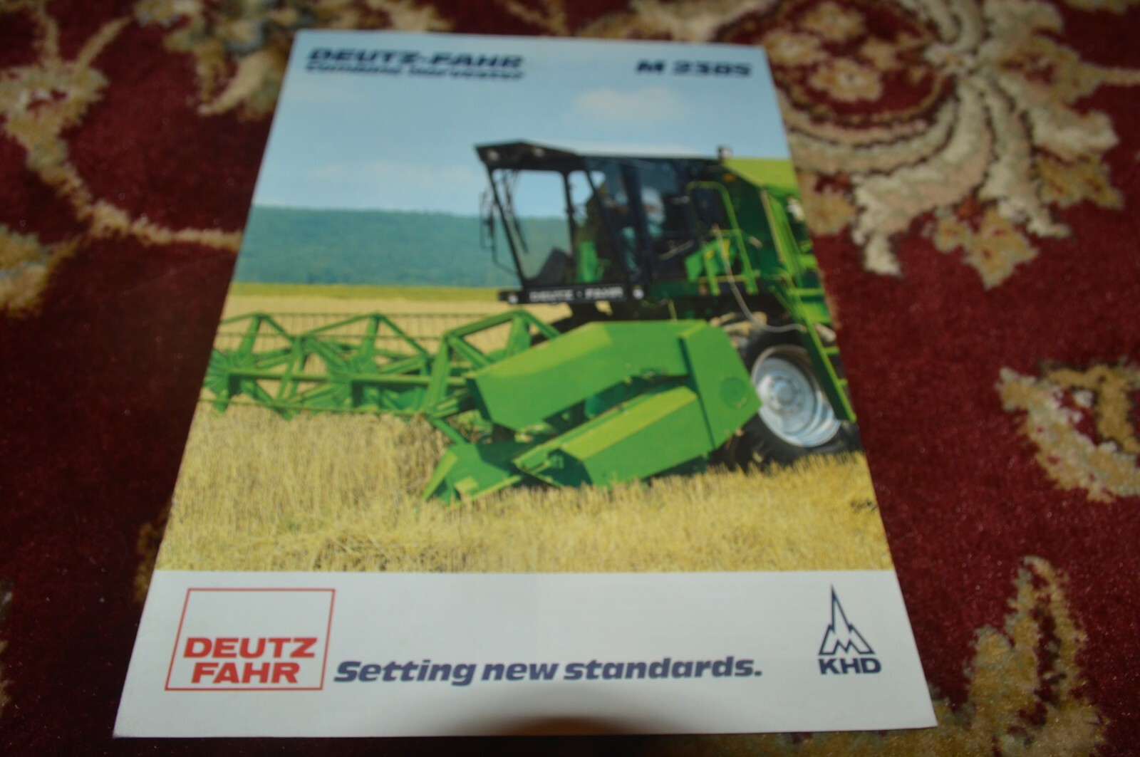 Deutz Fahr M 2385 Combine Brochure FCCA