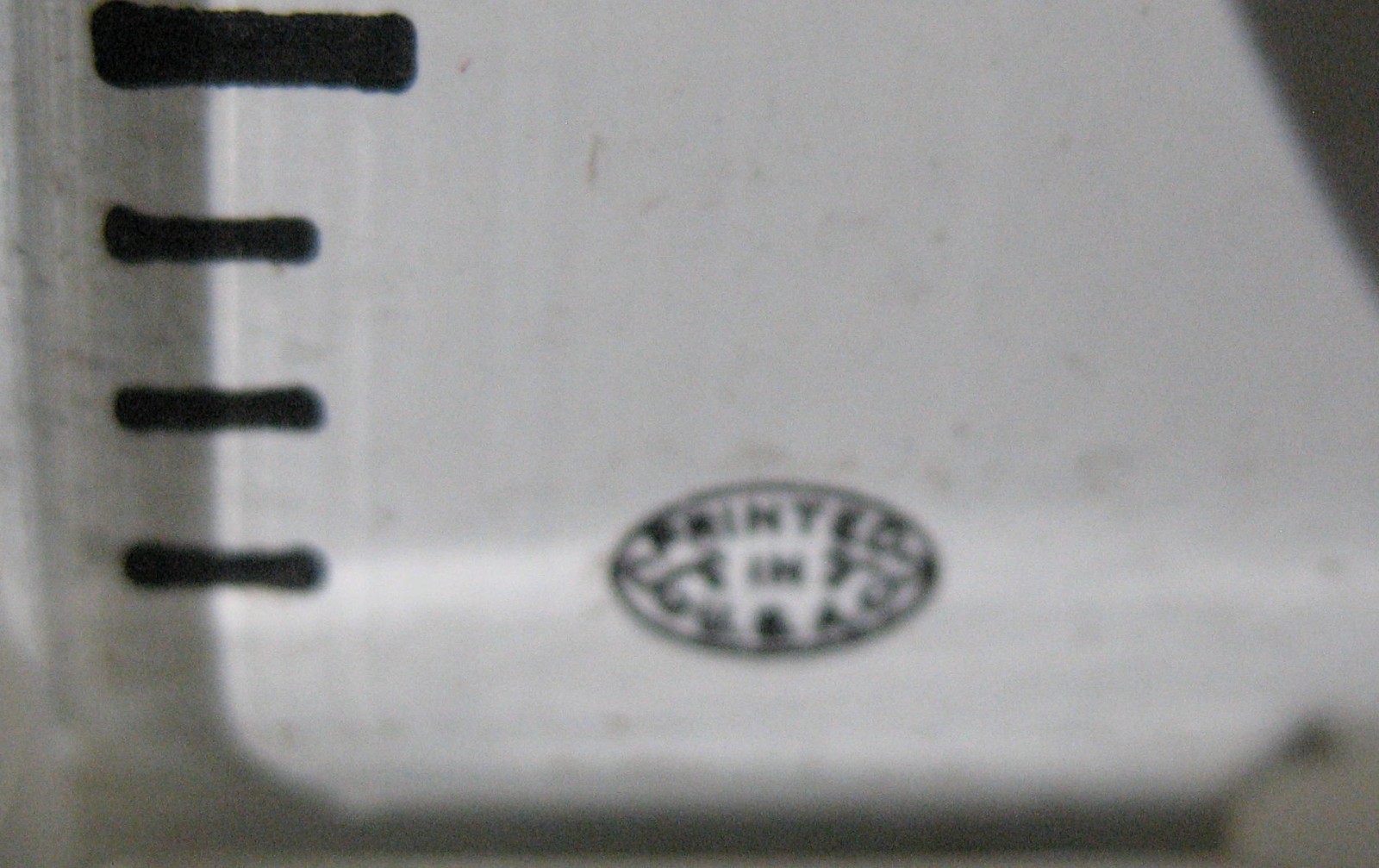 Vtg. Hatton Farmers Elevator Company Hatton N Dakota Advertising 4&Prime; Rain Gauge