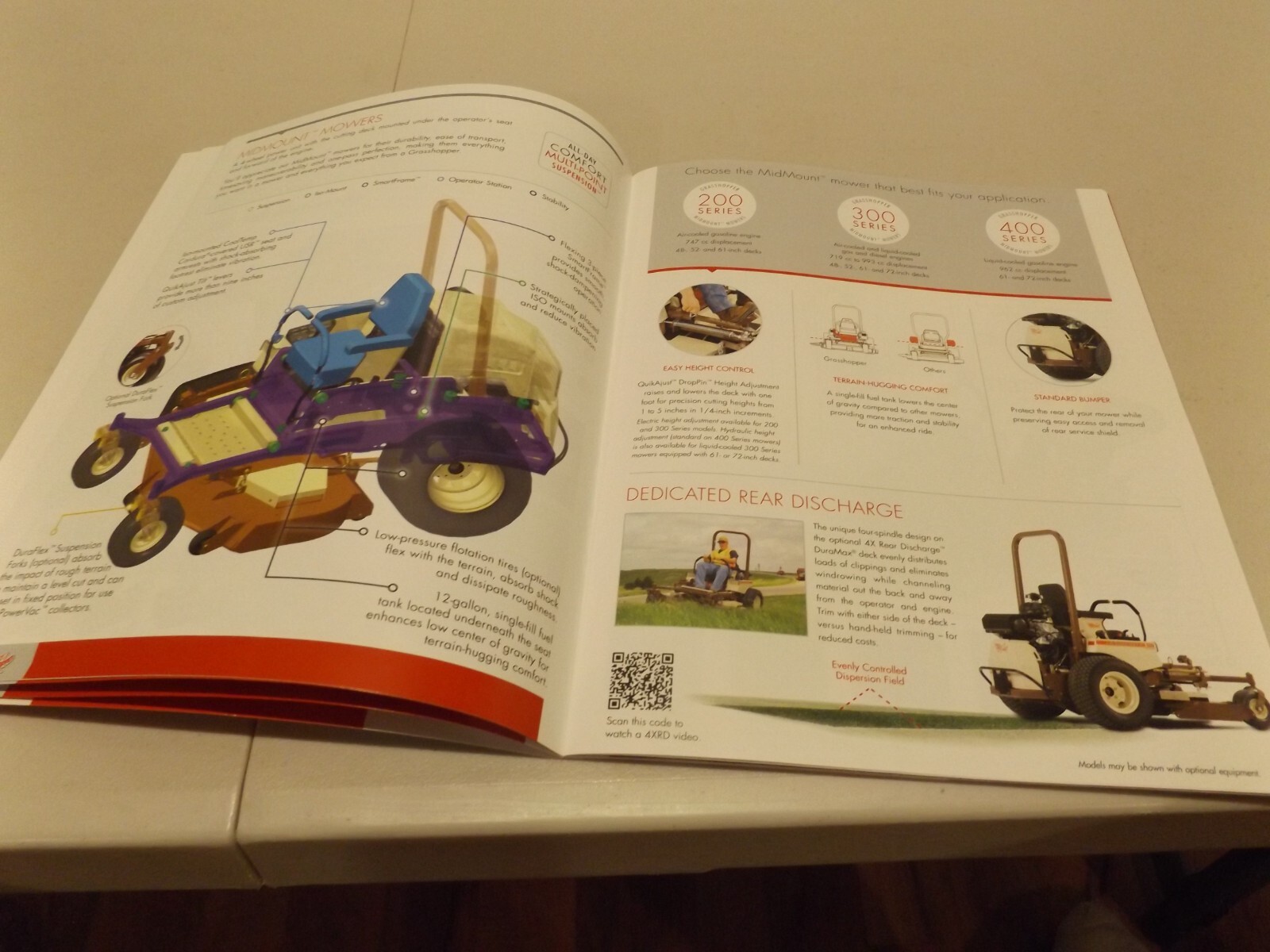 GRASSHOPPER TRUE ZeroTurn MOWERS, LIT # 0117-170470 2017