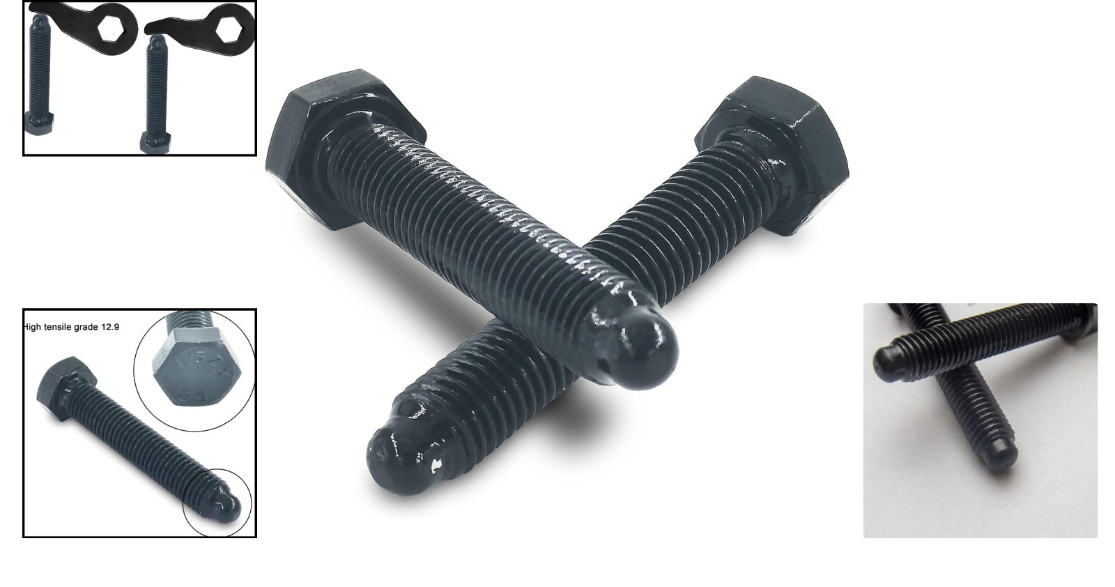 M12 Torsion Key Bolts – High Tensile Grade 12.9 Compatible with Silverado & More