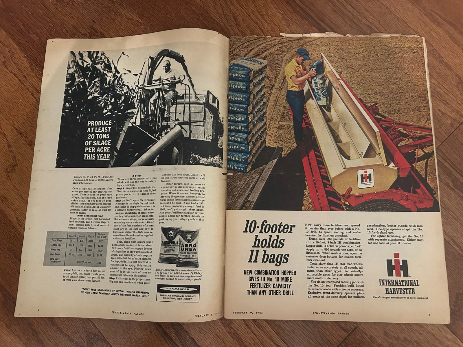 (5) Vintage {1962-1963} « PENNSYLVANIA FARMER » {Harrisburg} Magazine Lot, RARE!