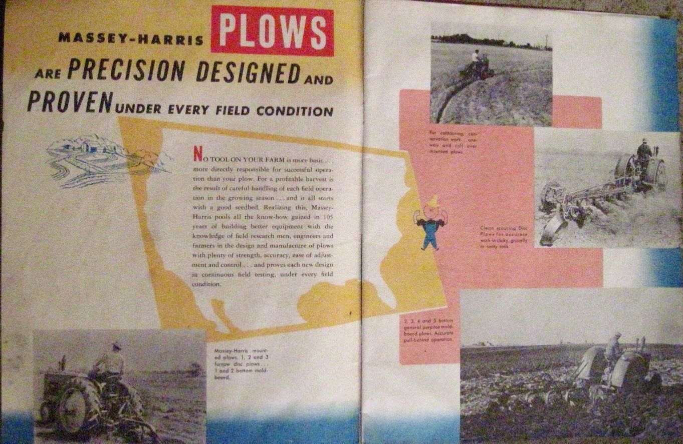 Vintage « Kassey-Harris » Moldboard & Disc Plows w/ Lots of Pics & Information *