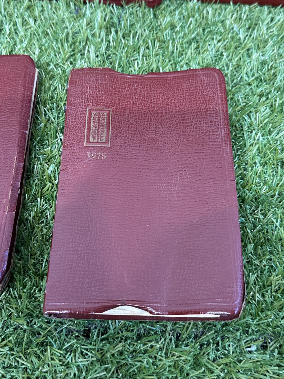 Vintage Notebooks Week at a Glance Weekly-Minder Lot Of 5 Piece 1963-1967 & 1976