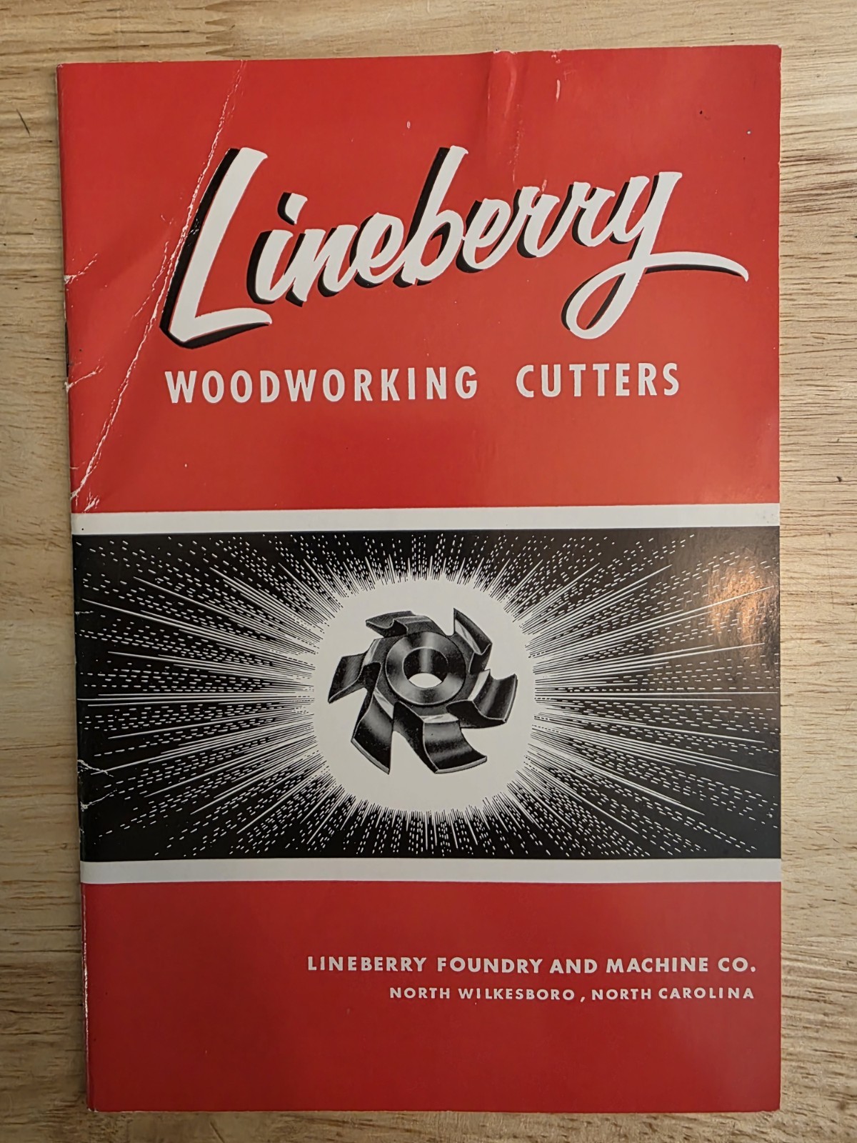 1956 Lineberry Woodworking Cutters Brochure + Paperwork + Letter