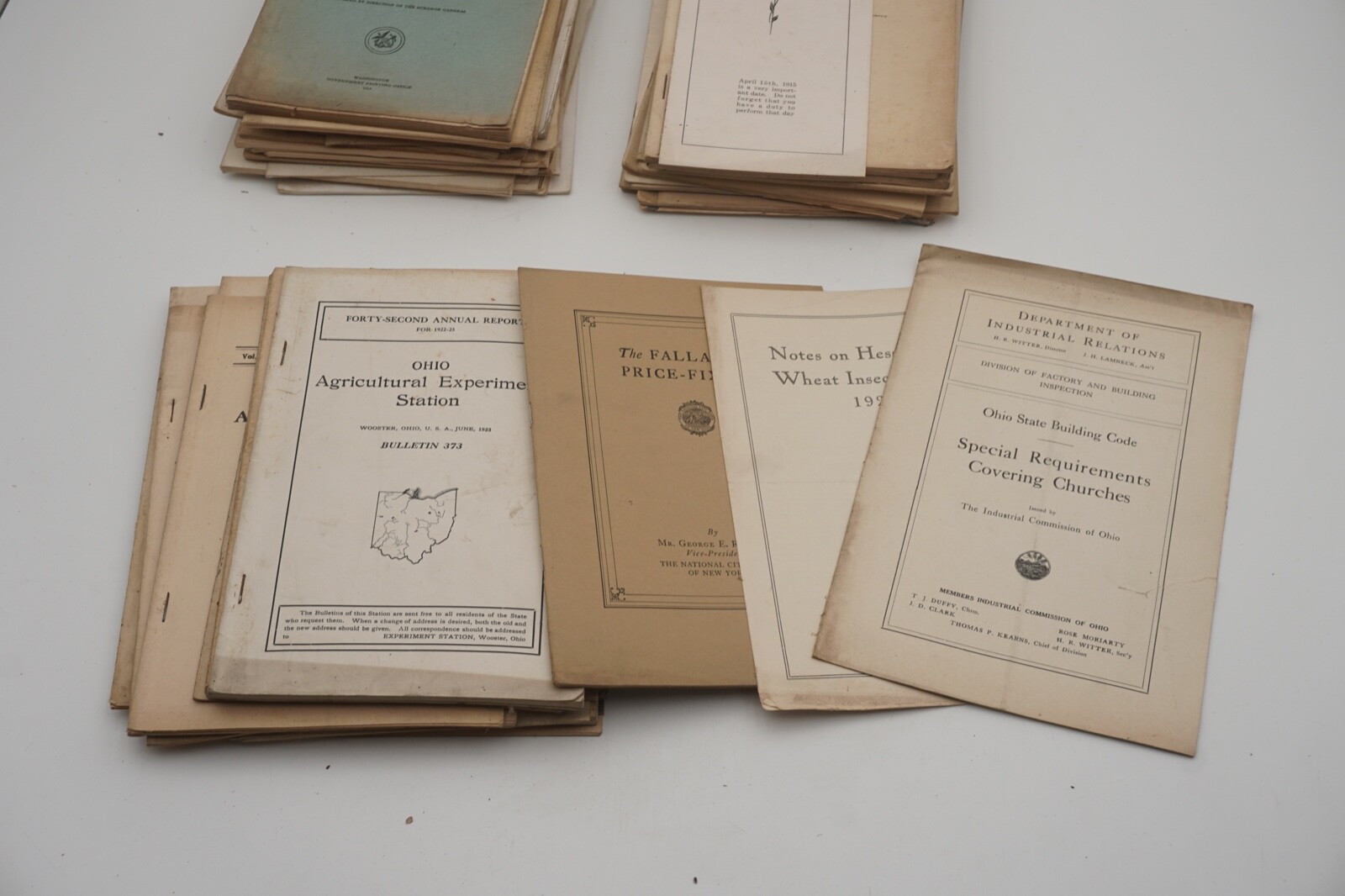 Huge Lot Early 1900s Agricultural Farming Livestock Pamphlets Literature Vintage