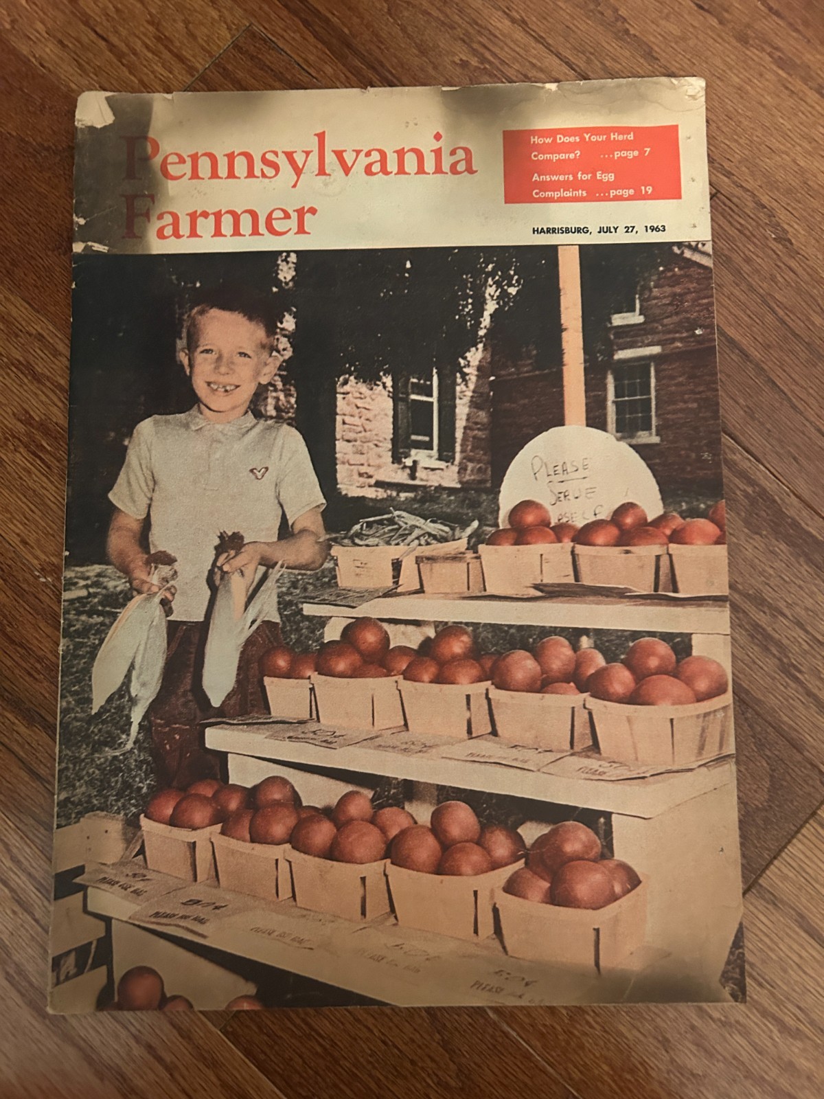 (5) Vintage {1962-1963} « PENNSYLVANIA FARMER » {Harrisburg} Magazine Lot, RARE!