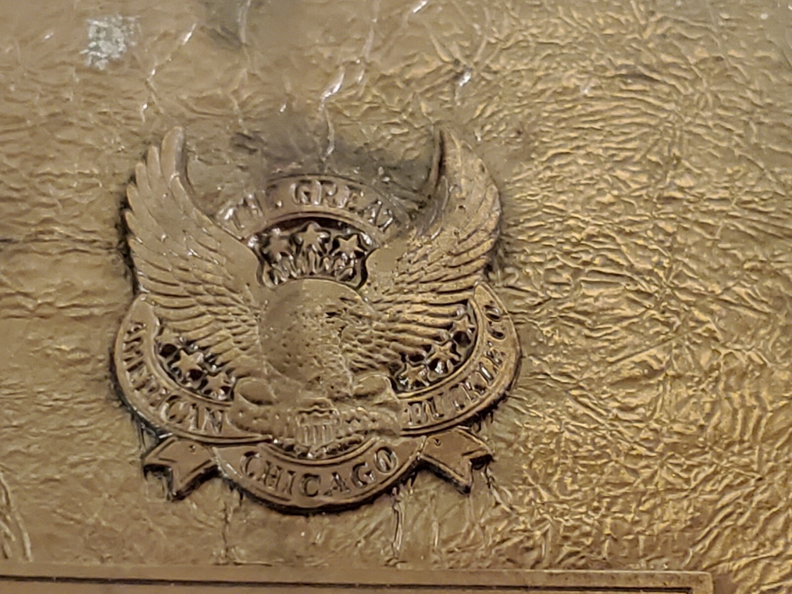 1914 Elgin Street Sweeper « The World&rsquo;s First » Brass Belt Buckle Davenport, Iowa