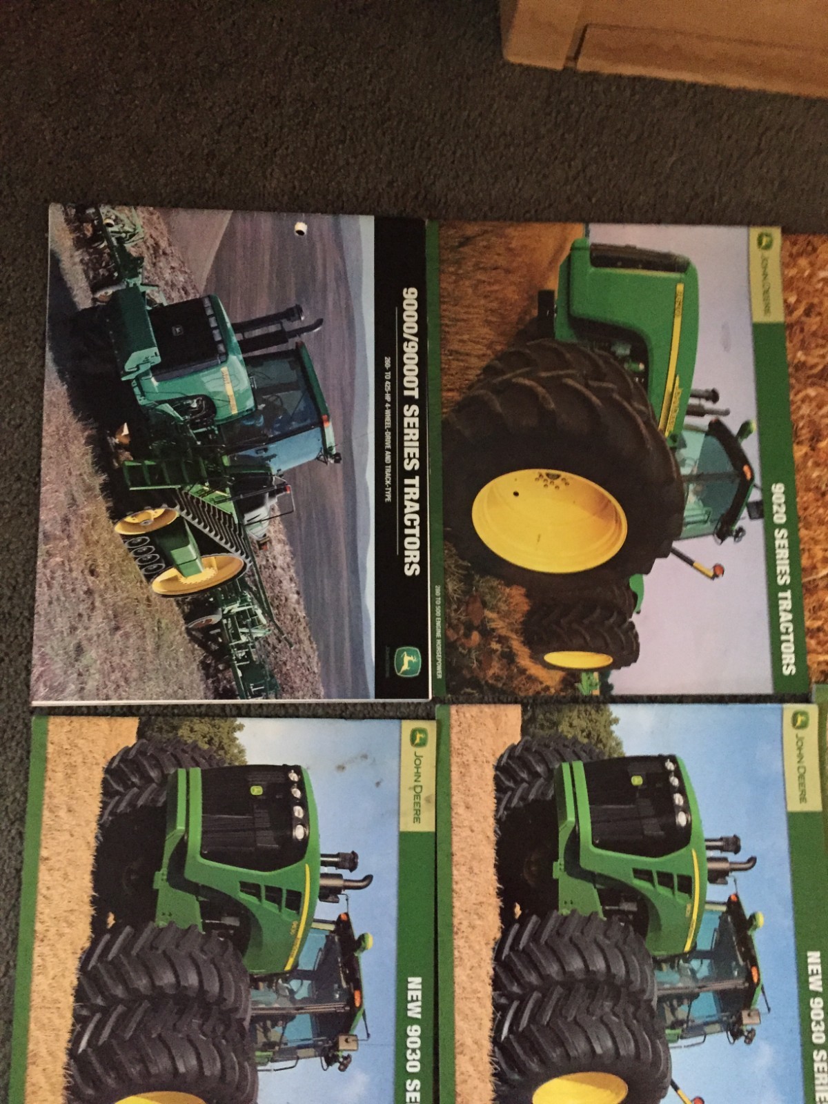 MASSIVE Lot of 20 John Deere tractor & equipment brochures Literature