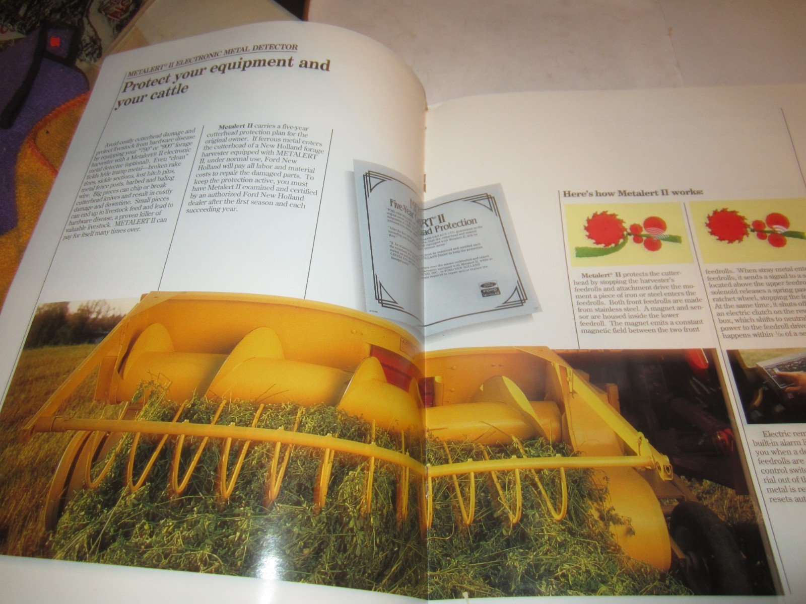 1992 New Holland Pull-Type Forage Harvester 718 790 900 Sales Brochure
