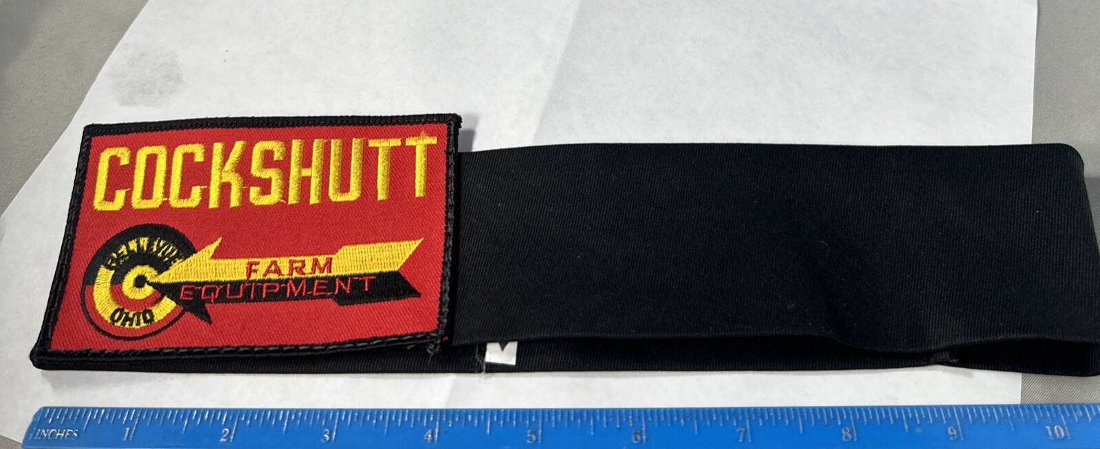 Cockshutt Farm Equipment Bellevue Ohio Patch CAP HAT Band Farming Tractor