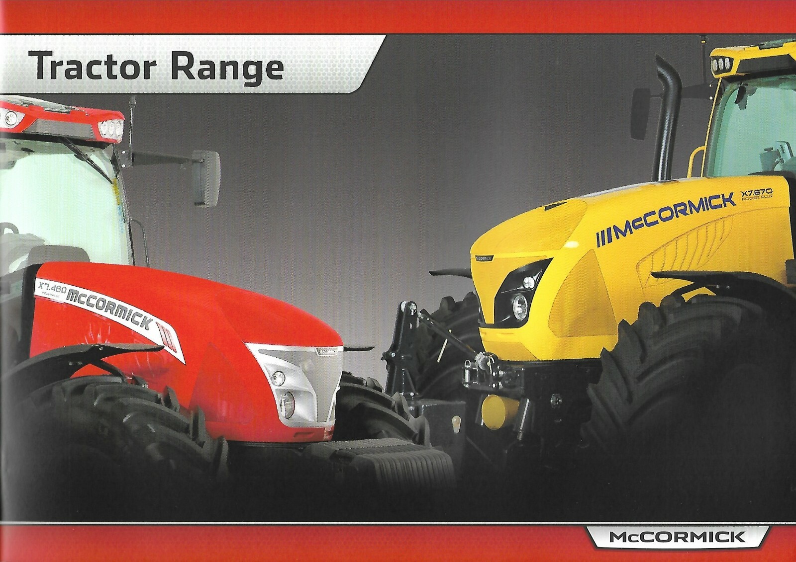 Farm Tractor Brochure – McCormick – Product Line Overview – c2015 (F7593)