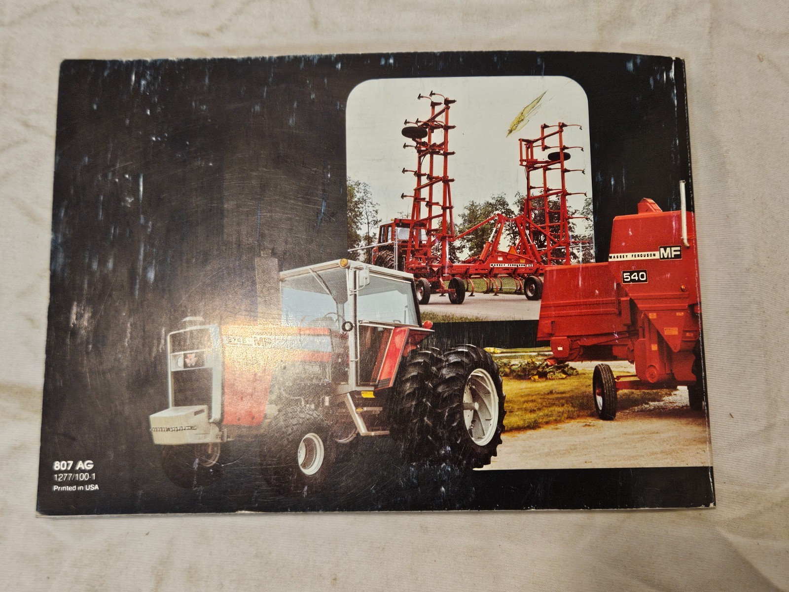 MASSEY-FERGUSON FARM MACHINERY GUIDE 1978 EDITION 212 PAGES