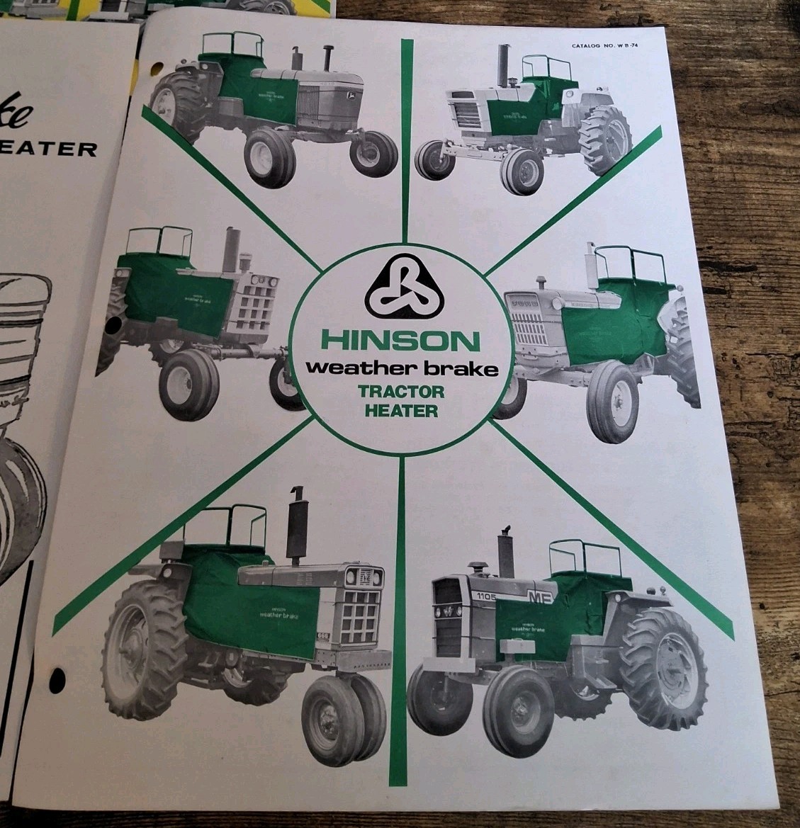 Hinson Weather Brake Tractor Heater Brochures And Price List