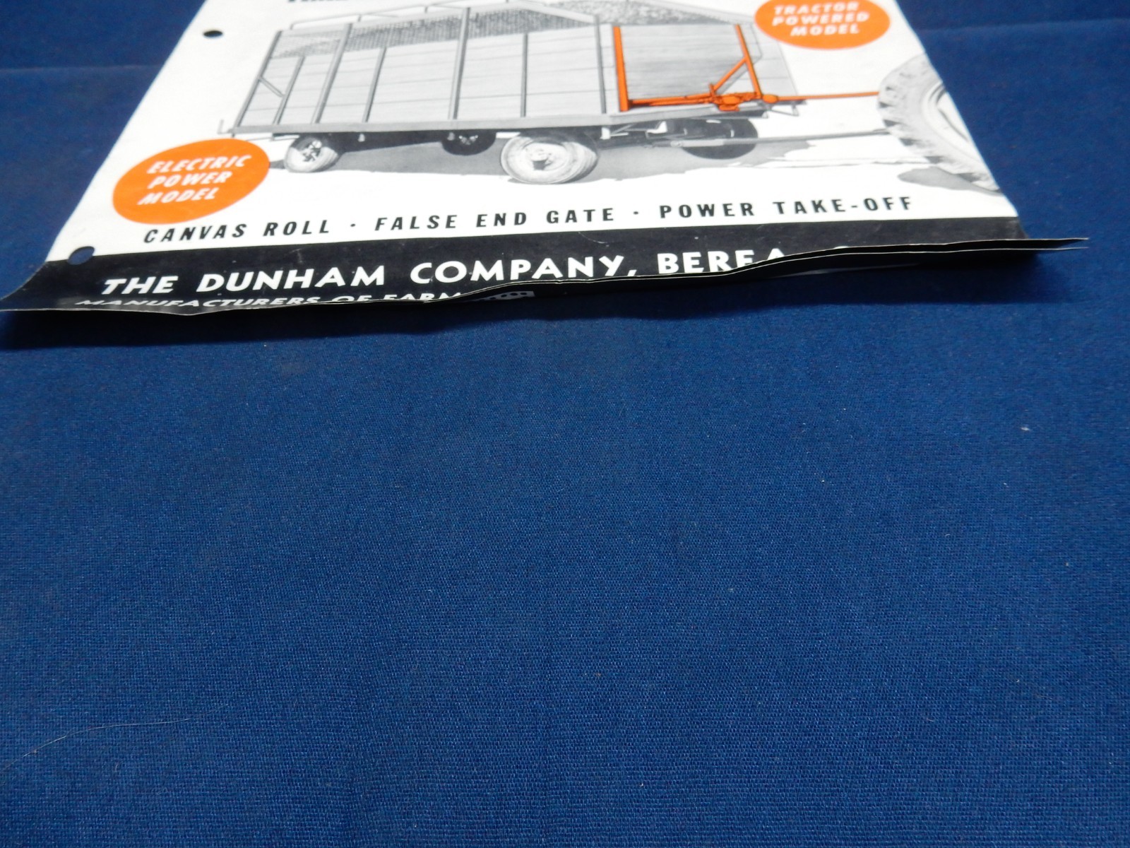 Lot of 2 Vintage Winchester Material Unloading Equipment Model 20 UL-7 Brochure