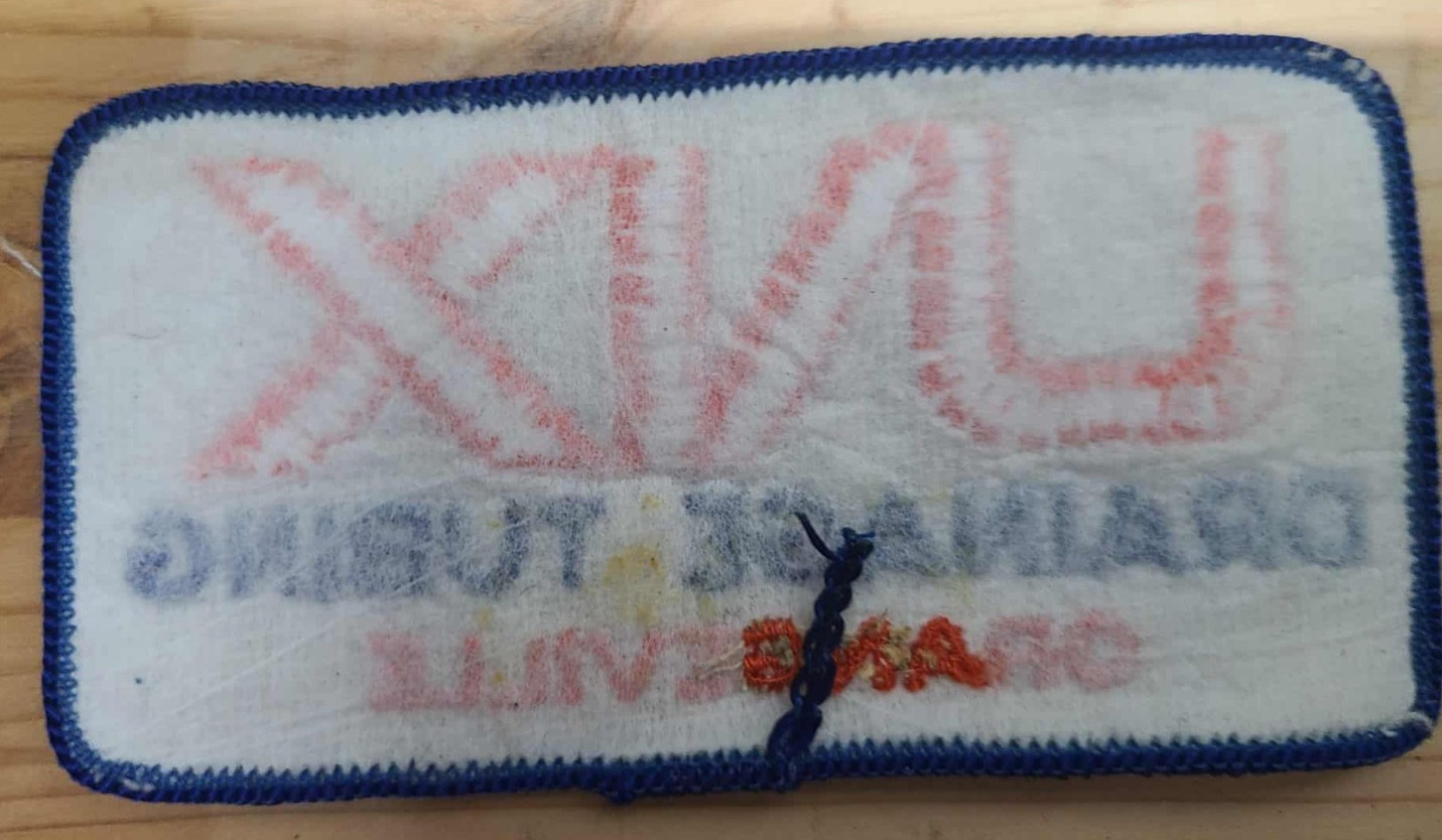 « UNX Drainage Tubing Patch Orangeville – Durable Sewn Work Uniform Badge Emblem »