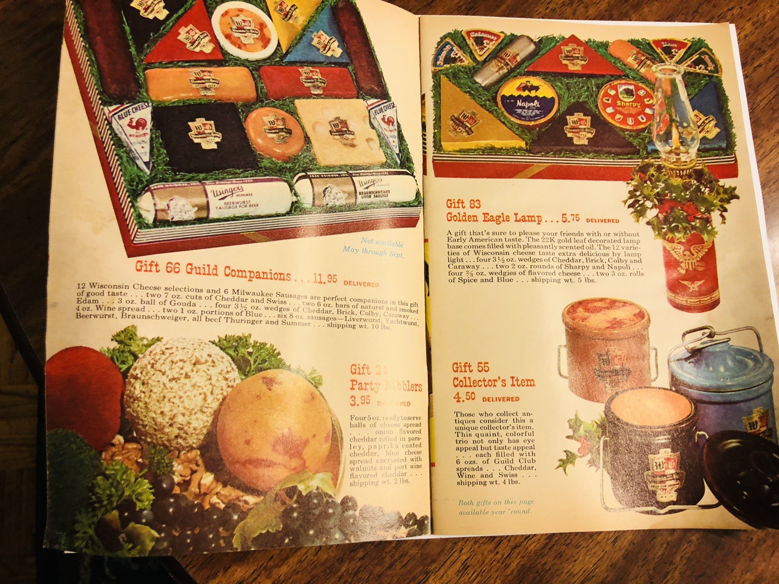 Vintage 60s Wisconsin Cheese Makers Guild 40 Page Catalog September 1969