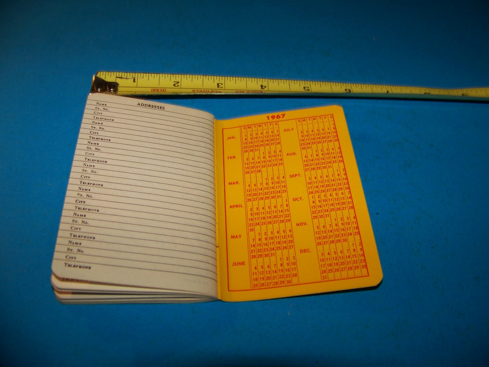Niagara Brand Farmers « Daily Reminder » Memo Booklet Vintage 1966