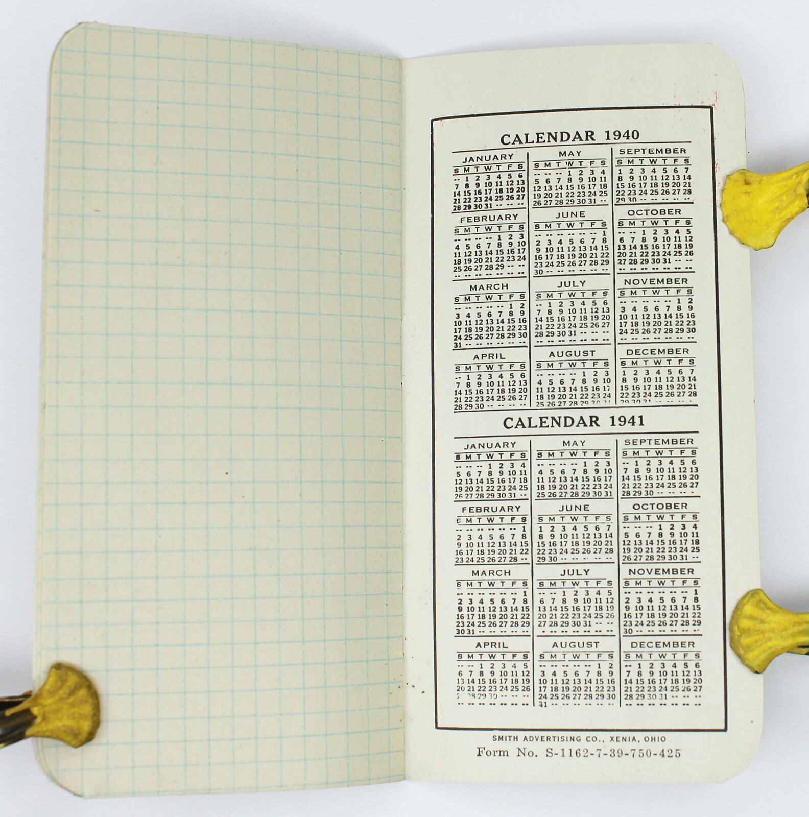 Vintage 1940 PLYMOUTH BINDER TWINE for Grain Harvest Data Notebook