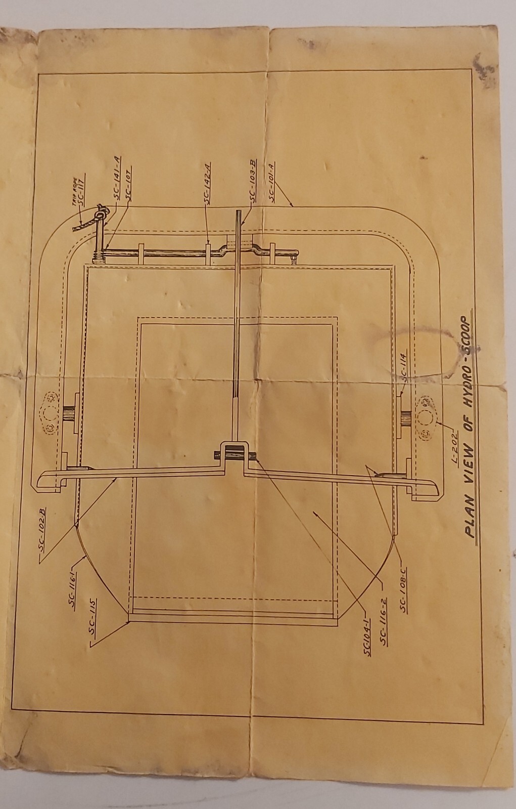 RARE VTG « STOCKLAND HYDRO-SCOOP FOR FORD TRACTORS » REPAIR LIST (MINNEAPOLIS, MN)
