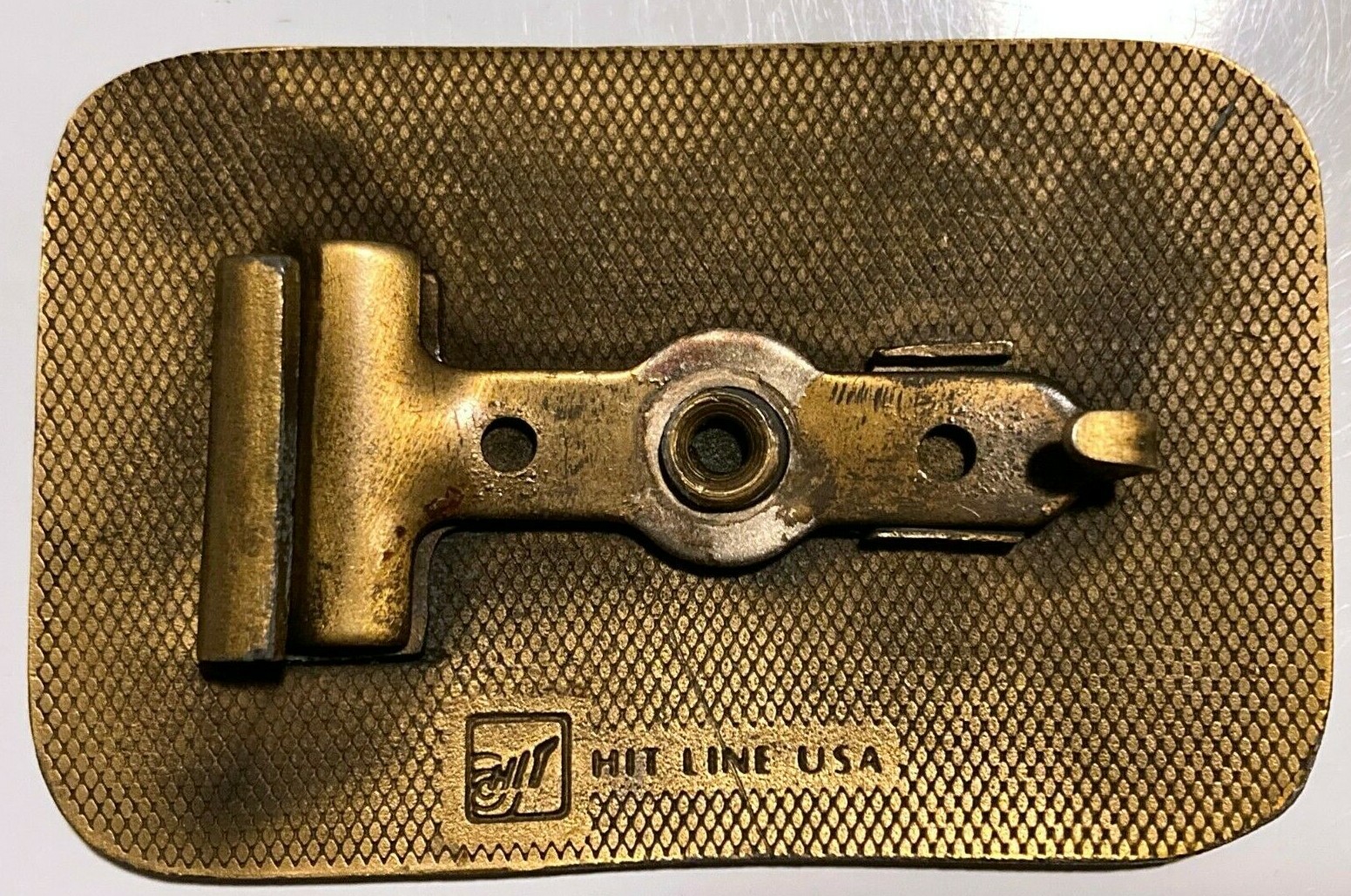 Curry Dozer Mooreland Bethany Belt Buckle Hit Line Bulldozer Tractor Oklahoma