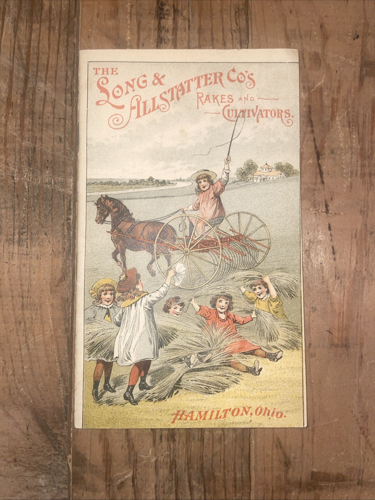 Antique Long & Allstatter Co Rakes and Cultivators Catalog Hamilton, Ohio